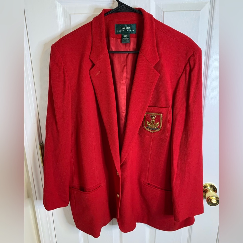 Lauren Ralph Lauren Y2K Crest Blazer